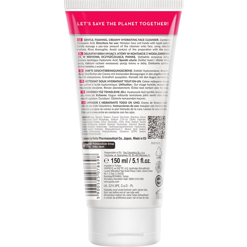 hydrating facial cleanser