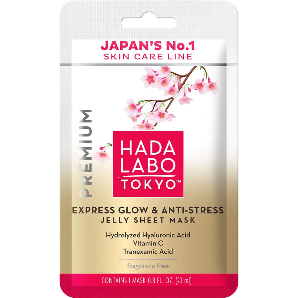 Express Glow &  Anti Stress Jelly Sheet Mask