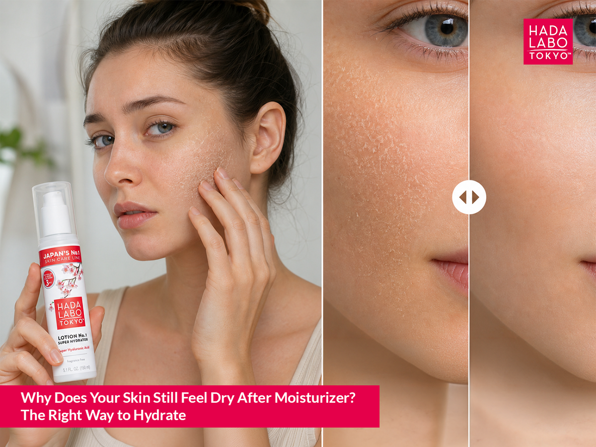 Why Does Your Skin Still Feel Dry After Moisturizer? The Right Way to Hydrate