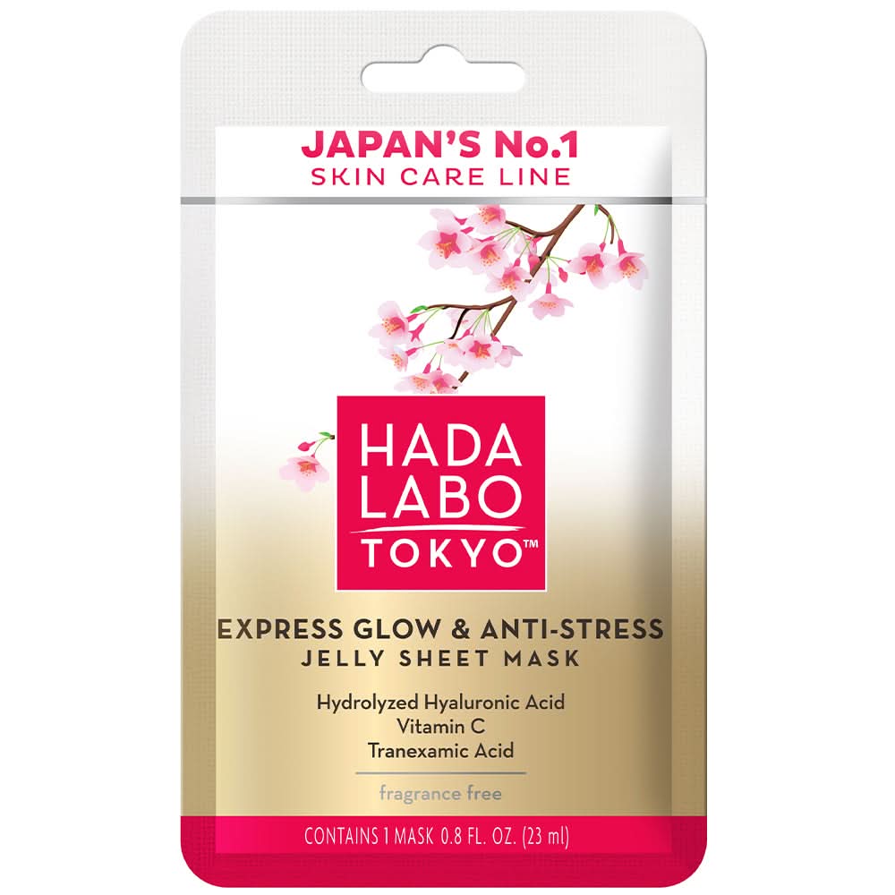 Express Glow &  Anti Stress Jelly Sheet Mask